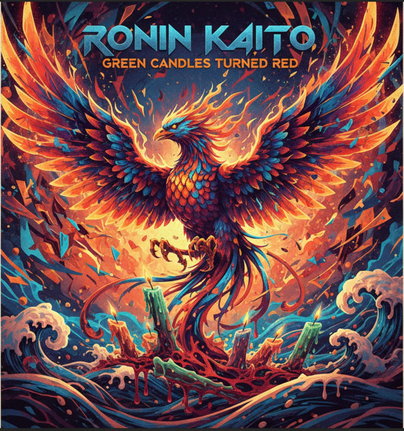 Green Candles Turned Red album art